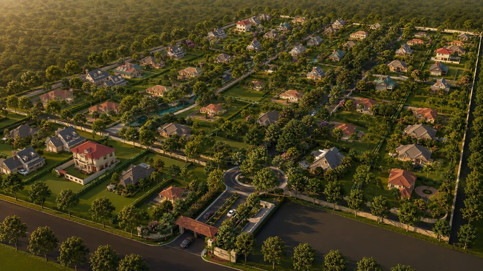 Countryside kept serene